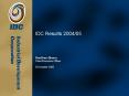 IDC Results 200405
