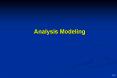 Analysis Modeling PowerPoint PPT Presentation