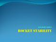 LESSON ld05 Rocket Stability PowerPoint PPT Presentation