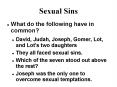 Sexual Sins PowerPoint PPT Presentation