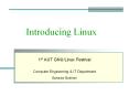 Introducing Linux PowerPoint PPT Presentation