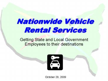 Nationwide Vehicle Rental Services