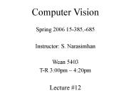 Computer Vision