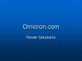 Omicron.com PowerPoint PPT Presentation