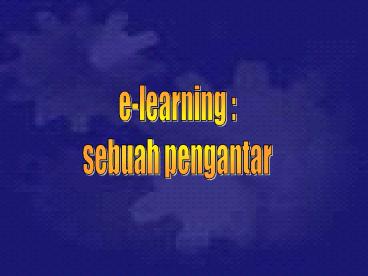 Internet untuk pembelajaran