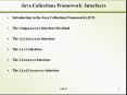 Java Collections Framework: Interfaces PowerPoint PPT Presentation