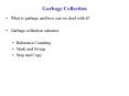 Garbage Collection PowerPoint PPT Presentation