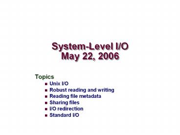System-Level%20I/O%20May%2022,%202006
