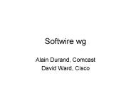 Softwire wg