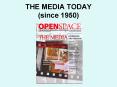 THE MEDIA TODAY since 1950 PowerPoint PPT Presentation