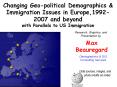 Changing Geopolitical Demographics PowerPoint PPT Presentation