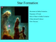 Star Formation