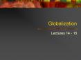 Globalization PowerPoint PPT Presentation