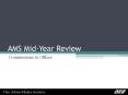 AMS MidYear Review PowerPoint PPT Presentation