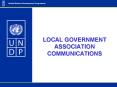 LOCAL GOVERNMENT ASSOCIATION COMMUNICATIONS PowerPoint PPT Presentation