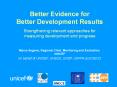 Better Evidence for Better Development Results PowerPoint PPT Presentation