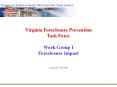 Virginia Foreclosure Prevention Task Force PowerPoint PPT Presentation