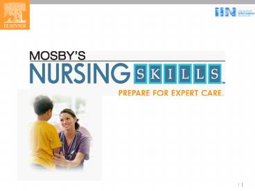 What is Mosbys Nursing Skills