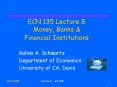 Lecture 8 ECN135 PowerPoint PPT Presentation