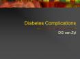 Diabetes Complications PowerPoint PPT Presentation