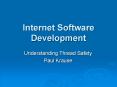 Internet Software Development PowerPoint PPT Presentation