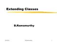 Extending Classes PowerPoint PPT Presentation