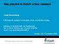 Key players in Dutch urban renewal PowerPoint PPT Presentation