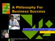 A Philosophy For Business Success