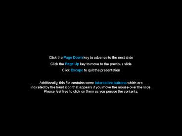 Click the Page Down key to advance to the next slide