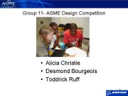 Group 11- ASME Design Competition