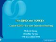 CzechEBRDTurkish Business Meeting PowerPoint PPT Presentation