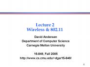 Lecture 2 Wireless