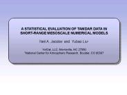 A STATISTICAL EVALUATION OF TAMDAR DATA IN