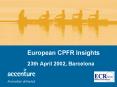 European CPFR Insights PowerPoint PPT Presentation