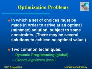Optimization Problems