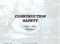 CONSTRUCTION SAFETY PowerPoint PPT Presentation