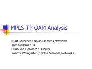 MPLS-TP%20OAM%20Analysis