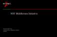 NSF Middleware Initiative PowerPoint PPT Presentation
