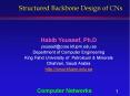 Structured Backbone Design of CNs PowerPoint PPT Presentation