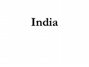 India