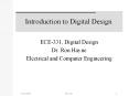 Introduction to Digital Design PowerPoint PPT Presentation