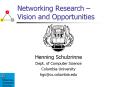 Networking%20Research%20 PowerPoint PPT Presentation
