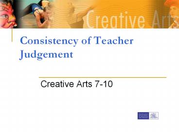 Consistency of Teacher Judgement