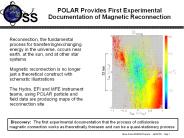 POLAR Provides First Experimental Documentation of Magnetic Reconnection
