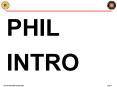 PHIL PowerPoint PPT Presentation