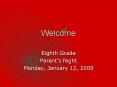 Eighth Grade PowerPoint PPT Presentation
