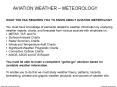 WHAT THE FAA REQURES YOU TO KNOW ABOUT AVIATION METEROLOGY' PowerPoint PPT Presentation