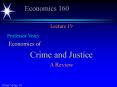 Economics 160 PowerPoint PPT Presentation