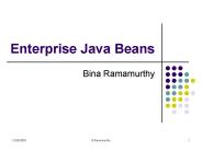 Enterprise Java Beans