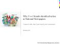 Why Food brands should advertise in National Newspapers PowerPoint PPT Presentation